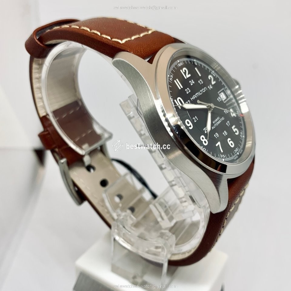 IMG_9086 Hamilton Khaki Field Mens watch Unisex Automatic Steel H70455533 3
