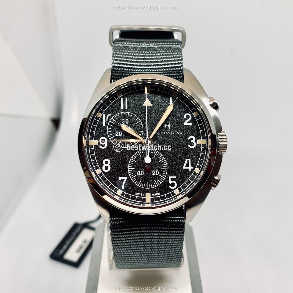Hamilton Khaki Pilot Pioneer Mens watch Unisex Quartz Steel H76522931 3