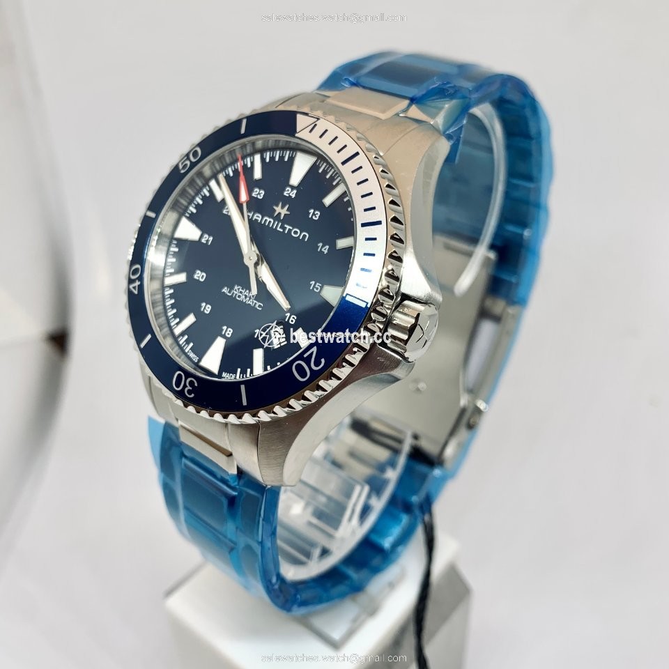 IMG_9086 Hamilton Khaki Navy Scuba Mens watch Unisex Automatic Steel H82345141 3