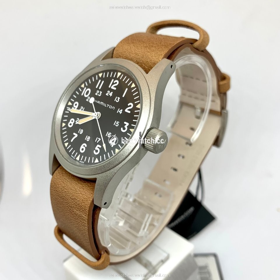 IMG_9086 Hamilton Khaki Field Mens watch Unisex Manual winding Steel H69439531 3