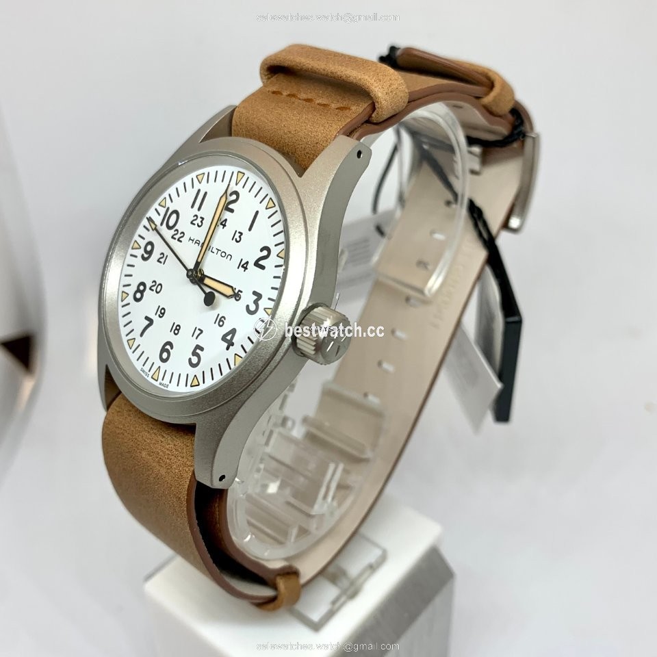 IMG_9086 Hamilton Khaki Field Mens watch Unisex Manual winding Steel H69439511 3