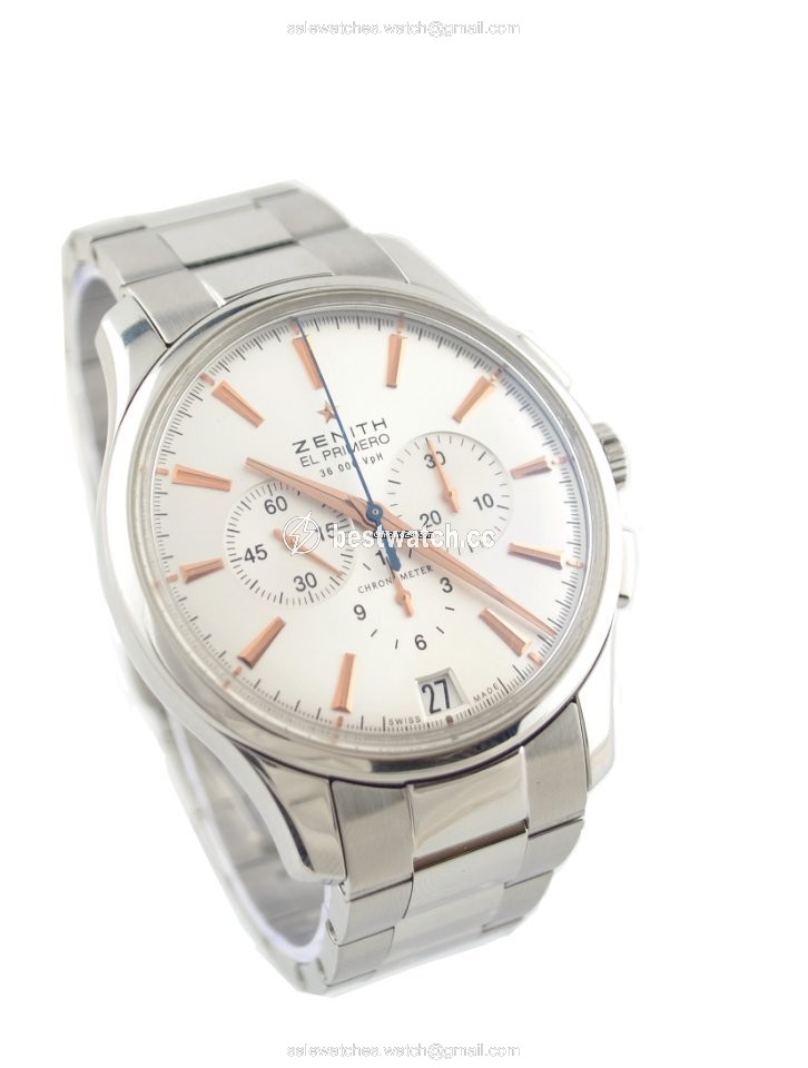 IMG_9086 Zenith Captain Chronograph Mens watch Unisex Automatic Steel 03.2110.400 01.M2110 3