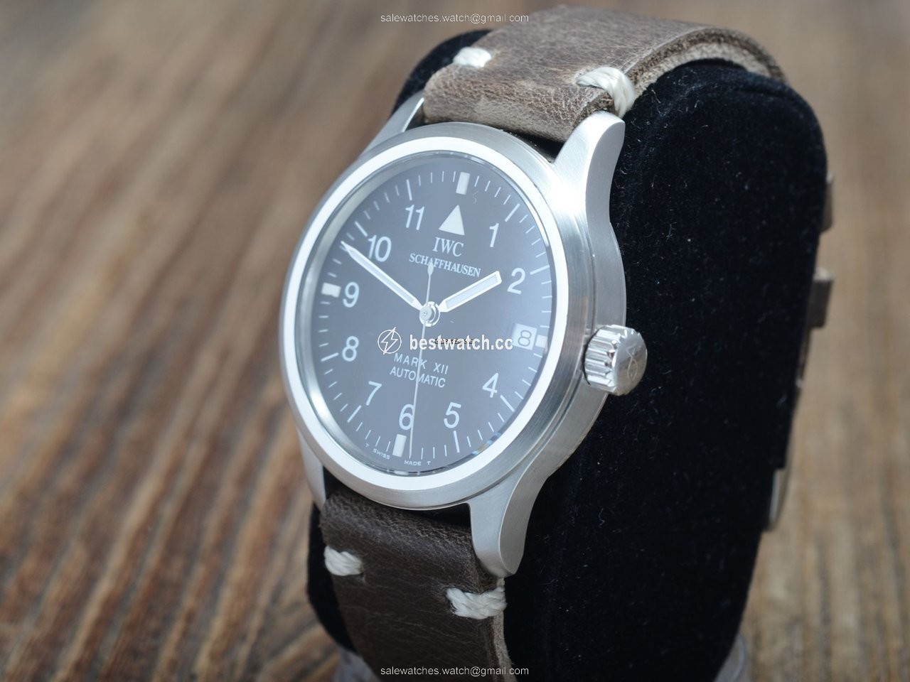 IMG_9086 IWC Pilot Mark Mens watch Unisex Automatic Steel IW3241 3