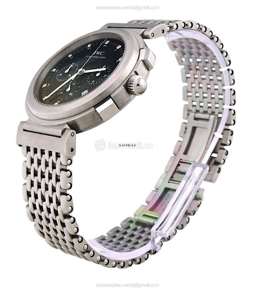 IMG_9086 IWC Da Vinci Chronograph Mens watch Unisex Quartz Steel IW3728 3