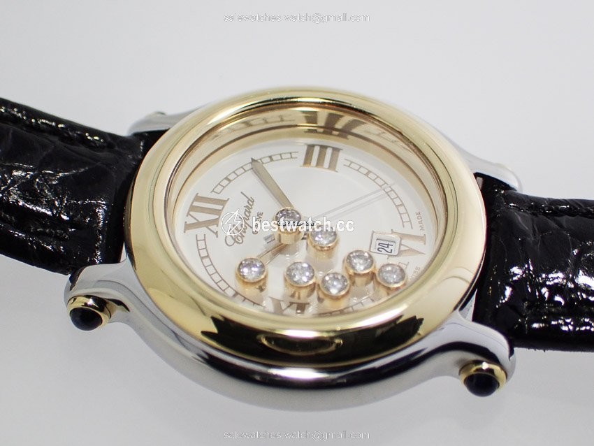 Chopard Happy Sport Womens watch Quartz Gold Steel 27 8239-23 8237 3