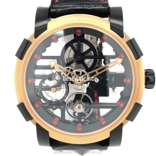 IMG_9086 Romain Jerome Moon-DNA Mens watch Unisex Manual winding Gold Steel RJ.M.AU.031.03 3