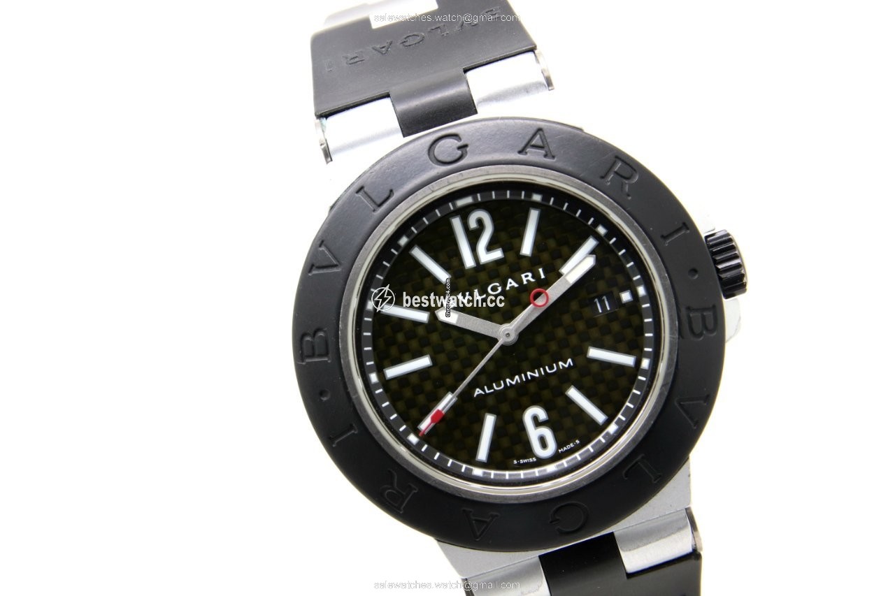 Bulgari Diagono Mens watch Unisex Automatic Aluminum AL44TA 3