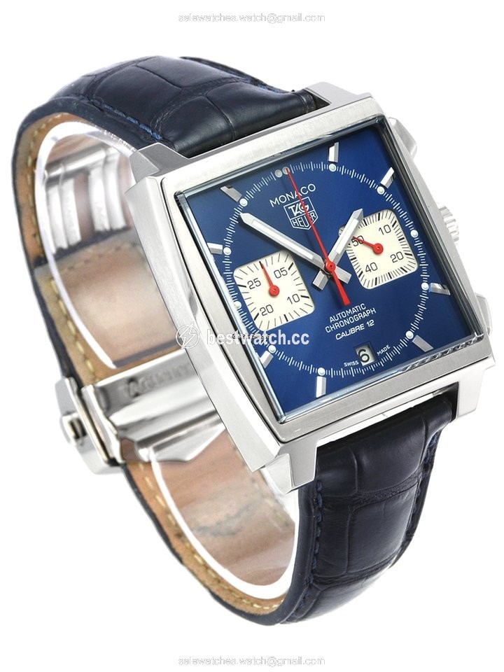 IMG_9086 TAG Heuer Monaco Calibre 12 Mens watch Unisex Automatic Steel CAW2111.FC6183 3