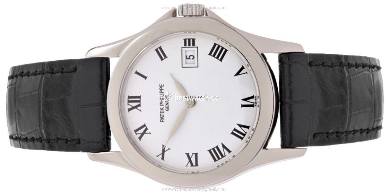 Patek Philippe Calatrava Quartz White gold 4906G-001 3