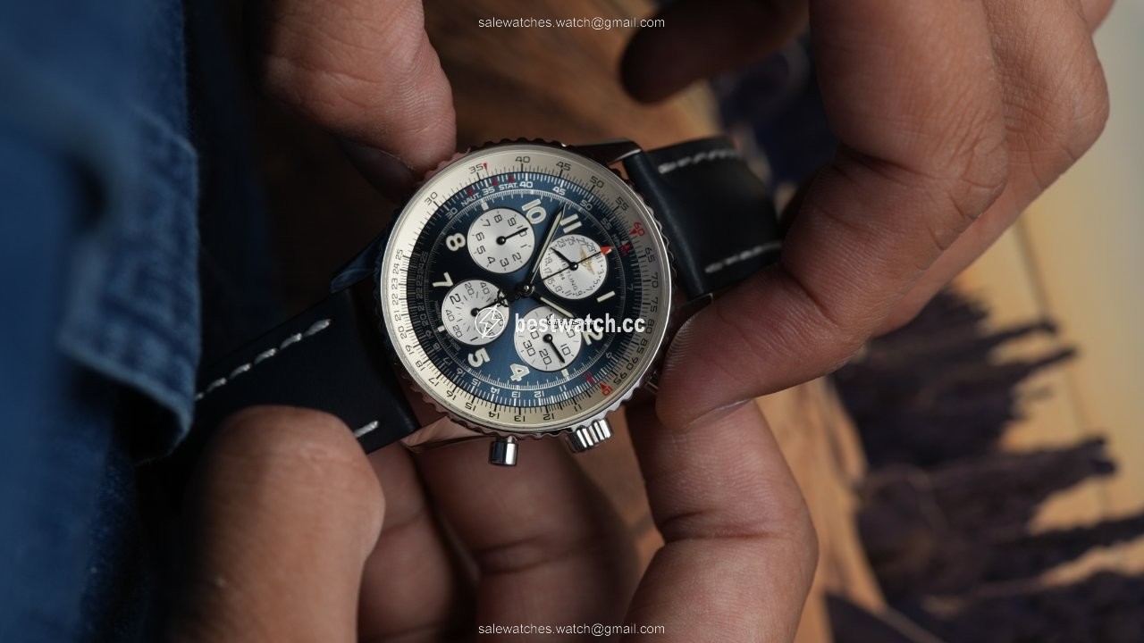 IMG_9086 Breitling Navitimer Mens watch Unisex Automatic Steel A33030 3