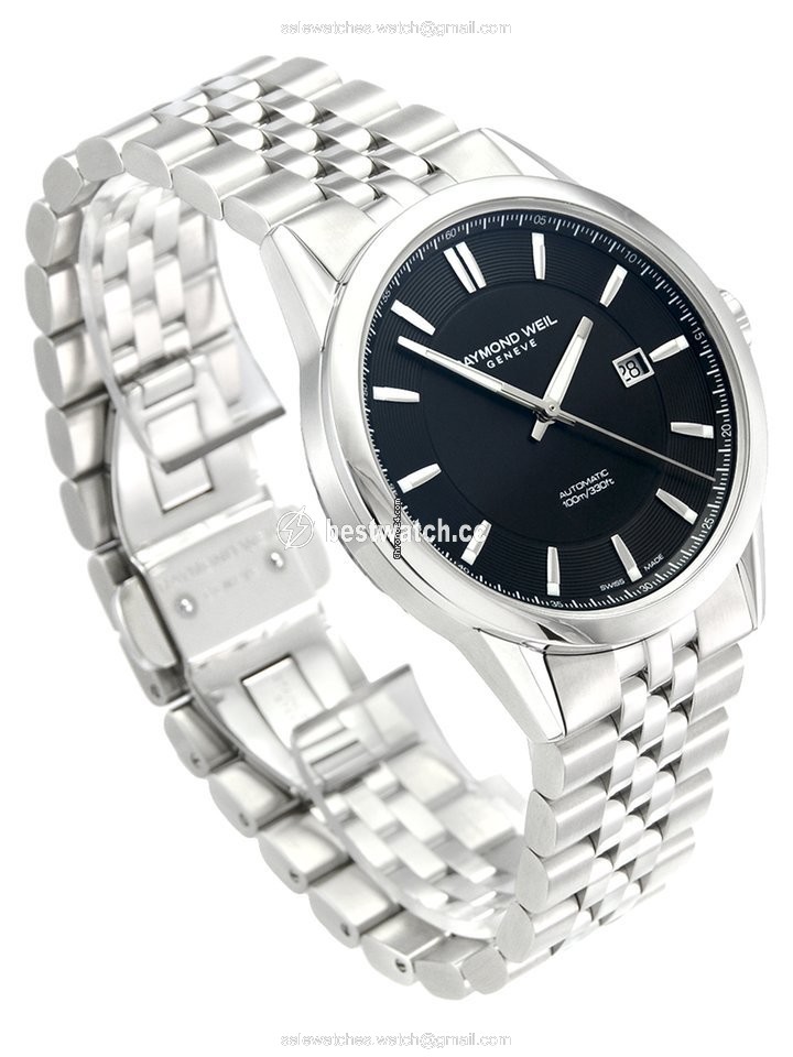 IMG_9086 Raymond Weil Freelancer Mens watch Unisex Automatic Steel 2731-ST-20001 3