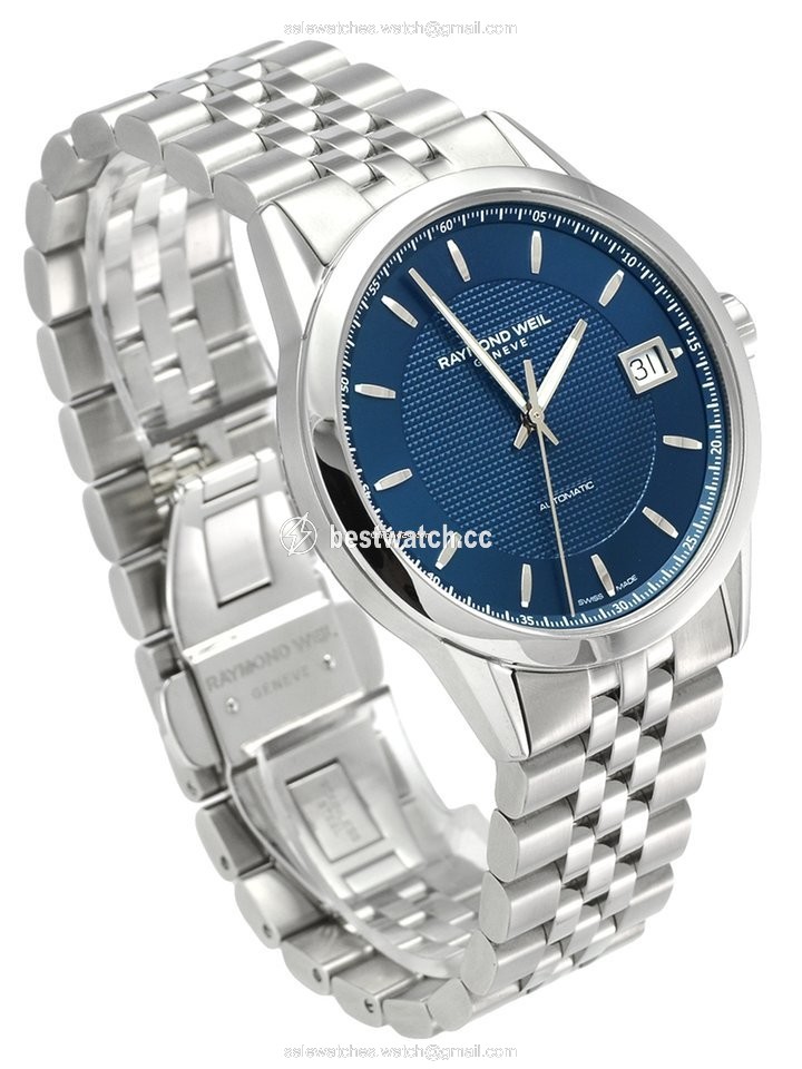 IMG_9086 Raymond Weil Freelancer Mens watch Unisex Automatic Steel 2740-ST-50021 3
