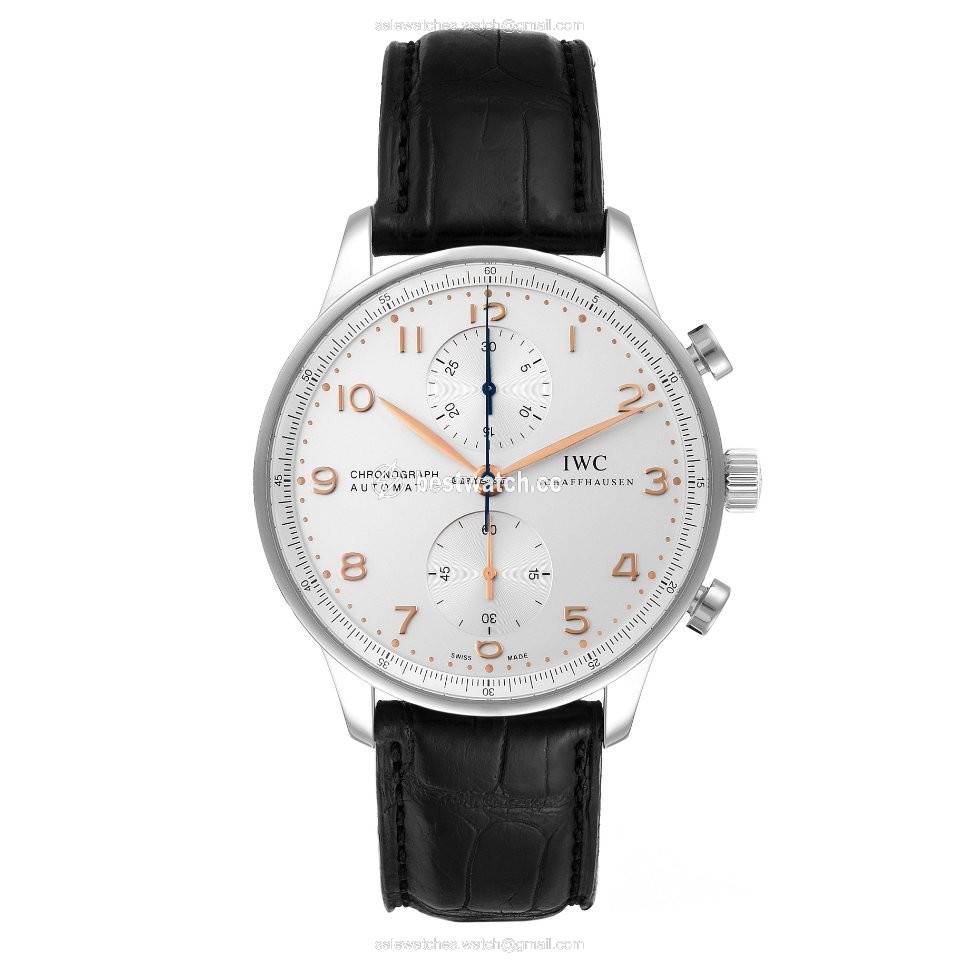 IMG_9086 IWC Portuguese Chronograph Mens watch Unisex Automatic Steel IW371445 3