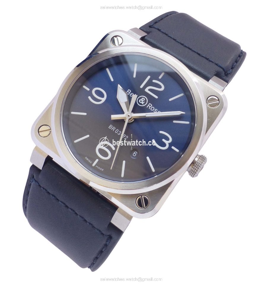 IMG_9086 Bell & Ross BR 03-92 Steel Mens watch Unisex Automatic Steel BR0392-BLU-ST SCA 3