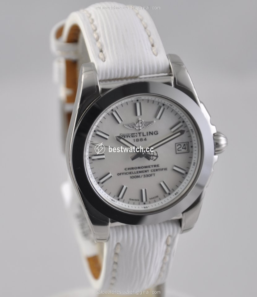 Breitling Galactic 36 Quartz Steel W7433012 A779 3