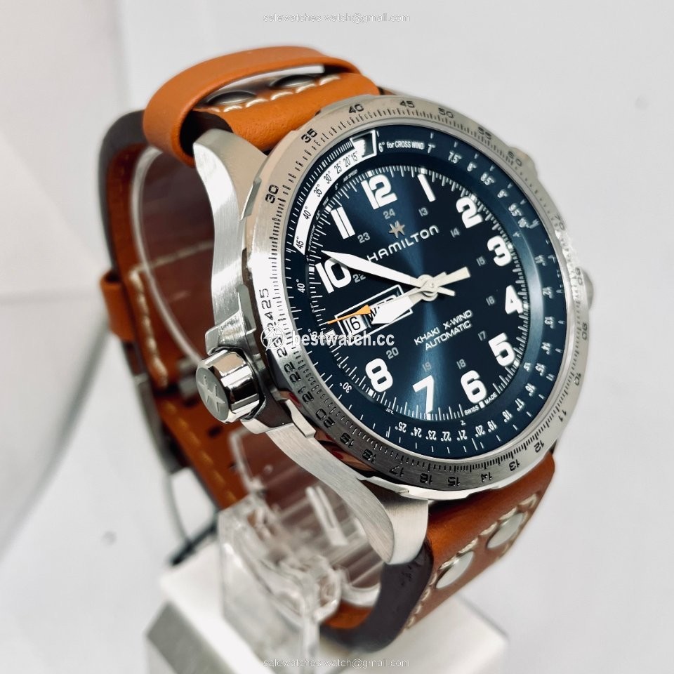 IMG_9086 Hamilton Khaki X-Wind Mens watch Unisex Automatic Steel H77765541 3