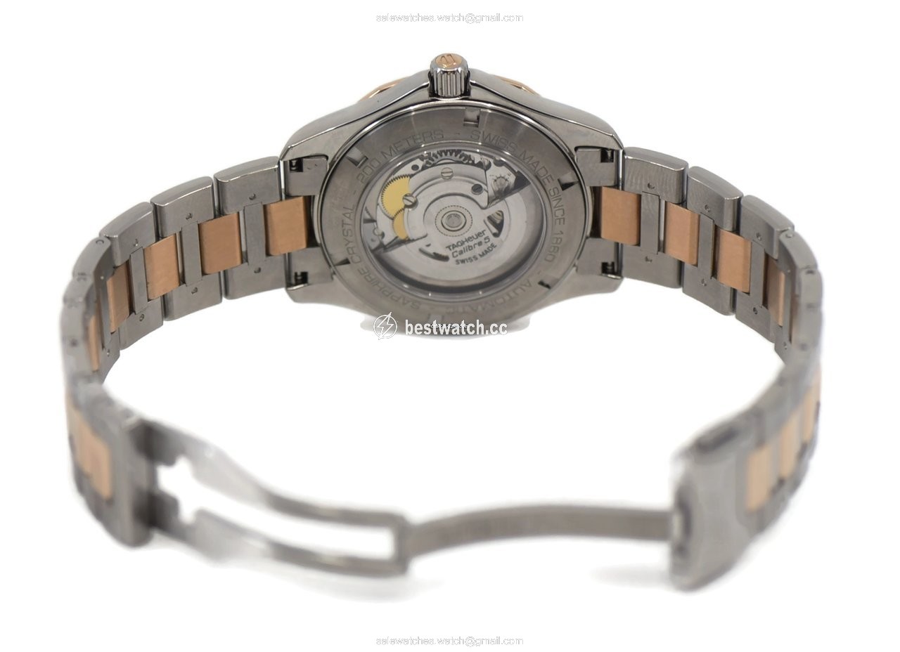 TAG Heuer Aquaracer Lady Mens watch Unisex Automatic Gold Steel WAP2150.BD0839 3