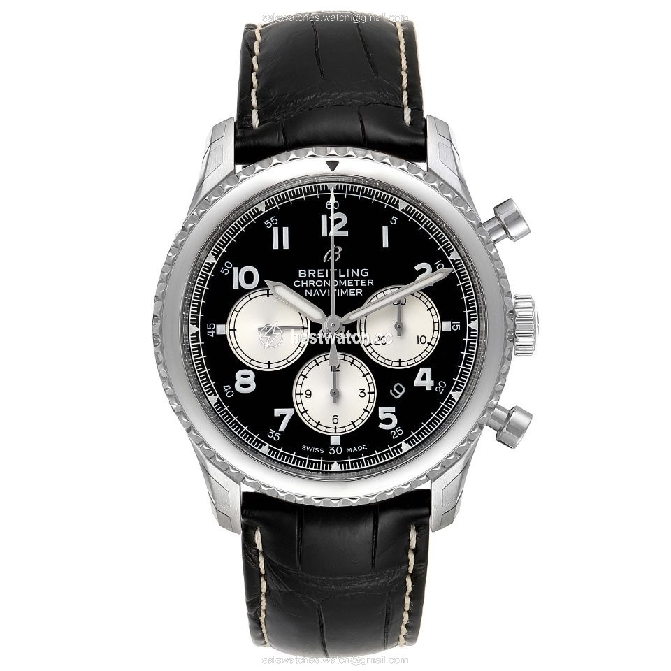 IMG_9086 Breitling Aviator 8 Mens watch Unisex Automatic Steel AB0117131B1P1 3