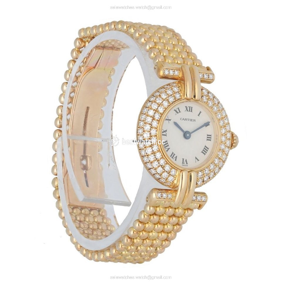 Cartier Womens watch Quartz Yellow gold 1980 3