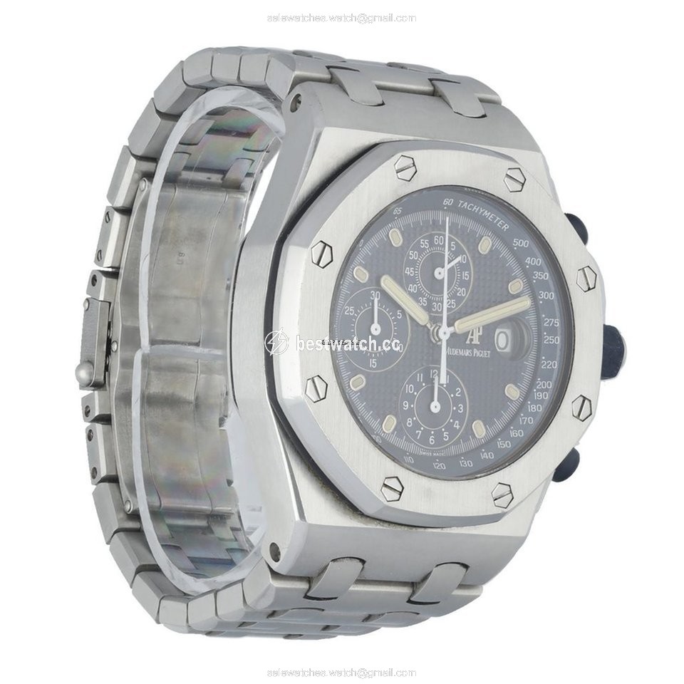 IMG_9086 Audemars Piguet Royal Oak Offshore Chronograph Mens watch Unisex Automatic Steel 25721ST.00.1000ST.01 3