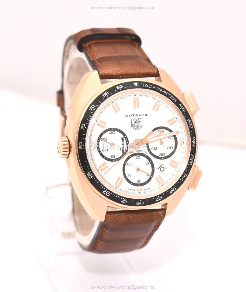 IMG_9086 TAG Heuer Autavia Automatic Rose gold CY5140.FC8158 3