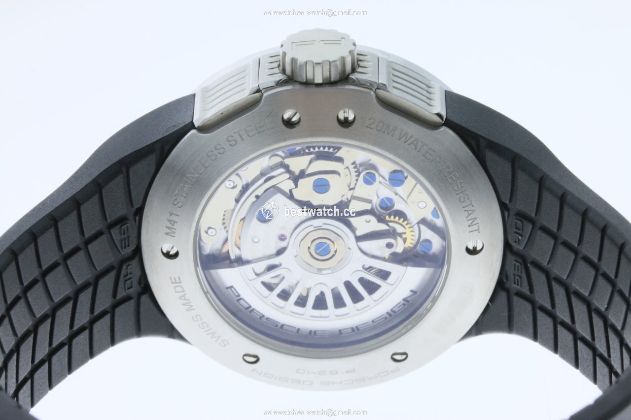 IMG_9086 Porsche Design Flat Six Mens watch Unisex Automatic Steel 63404124169 3