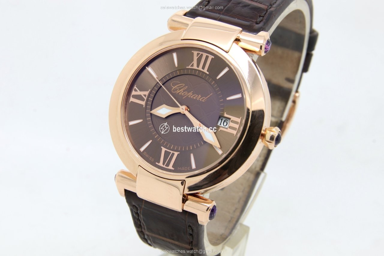 IMG_9086 Chopard Imperiale Womens watch Quartz Rose gold 384221-5009 3