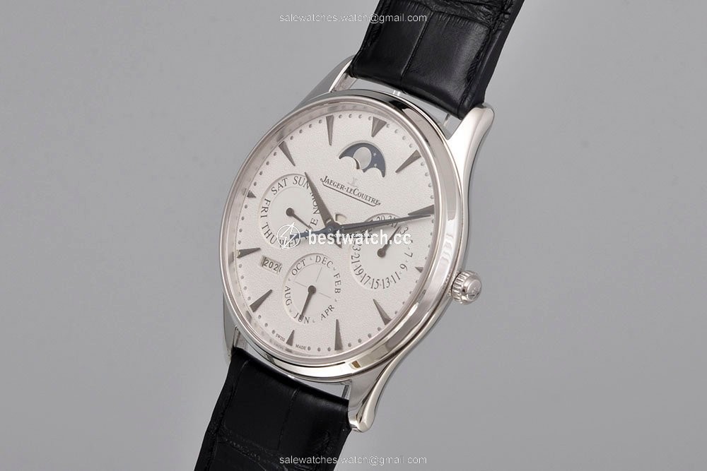 IMG_9086 Jaeger-LeCoultre Master Ultra Thin Perpetual Automatic White gold 176.3.21.S 3