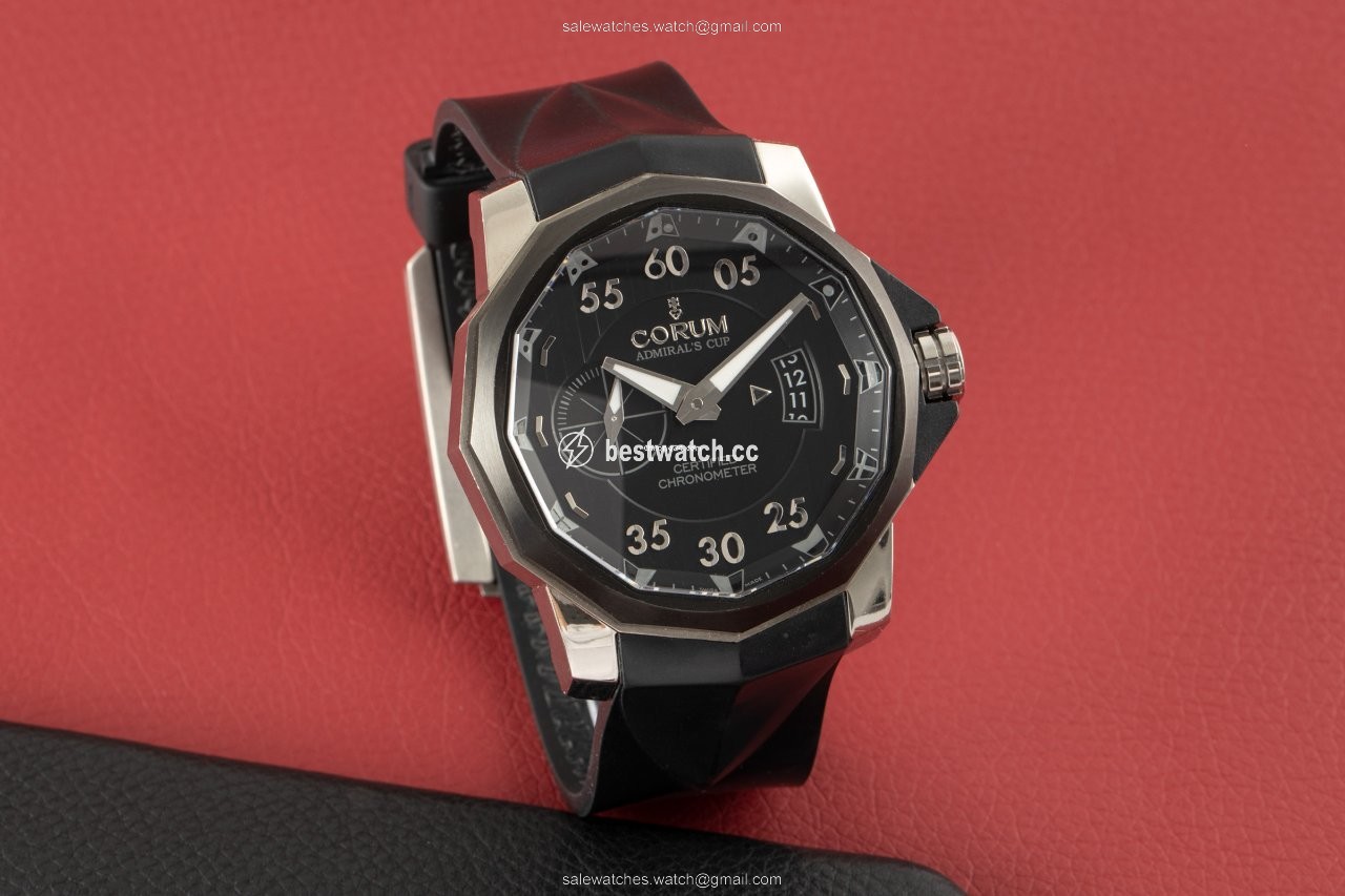IMG_9086 Corum Admirals Cup Mens watch Unisex Automatic Titanium 01.0068 3