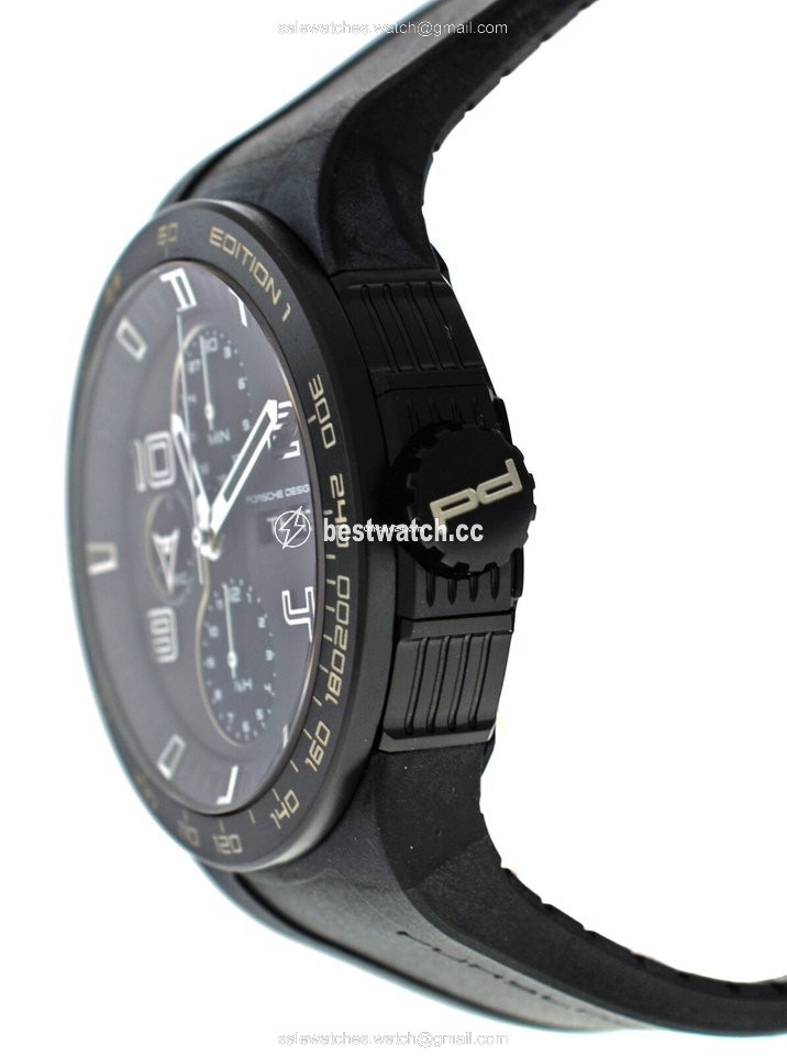 Porsche Design Flat Six Womens watch Automatic Steel P6341 6341.13.44.1169 3