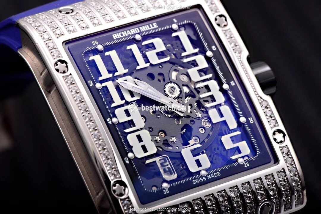 Richard Mille RM 016 Womens watch Automatic White gold Richard Mille RM016 Set diamond 18K White Gold 3