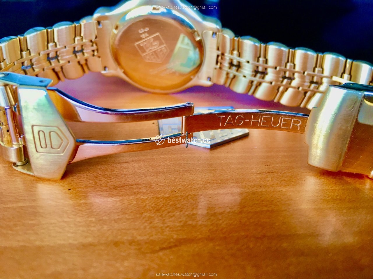 IMG_9086 TAG Heuer 6000 Mens watch Unisex Automatic Yellow gold 3606 3
