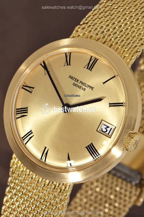 IMG_9086 Patek Philippe Calatrava Mens watch Unisex Automatic Yellow gold 3565 1 3