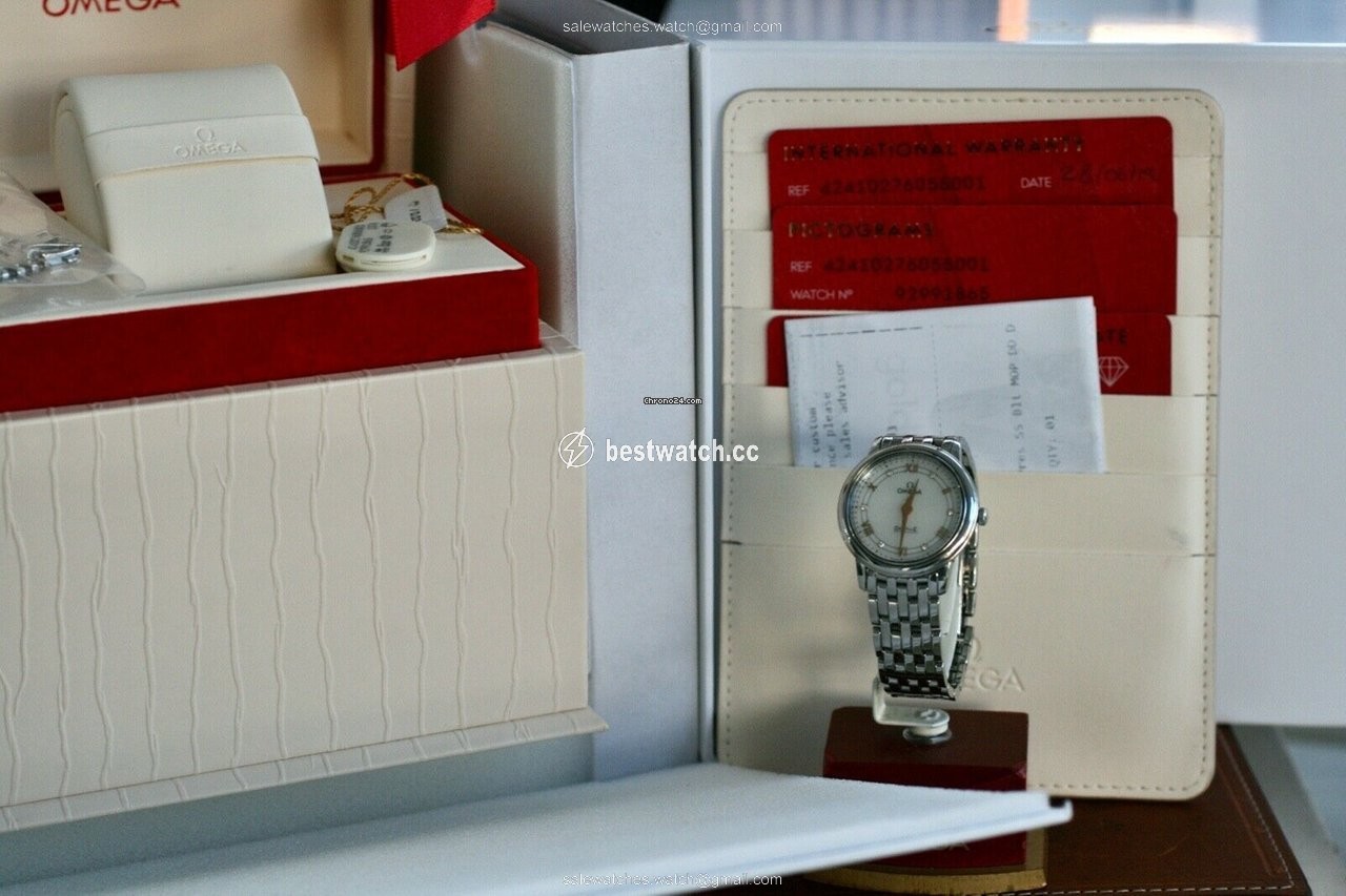 IMG_9086 Omega De Ville Prestige Womens watch Quartz Steel 424.10.27.60.55.001 3