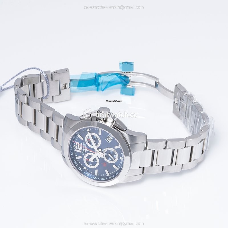 IMG_9086 Longines Conquest Mens watch Unisex Quartz Steel L37004966 3
