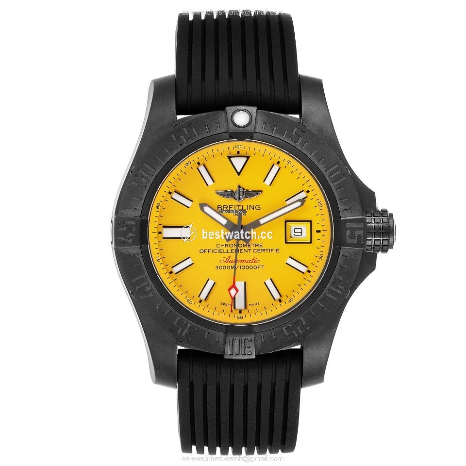 Breitling Avenger II Seawolf Mens watch Unisex Automatic Steel M17331 3