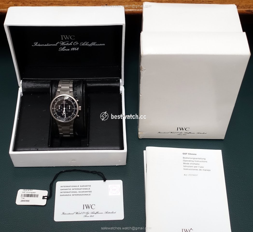 IMG_9086 IWC GST Mens watch Unisex Quartz Titanium IW372701 3