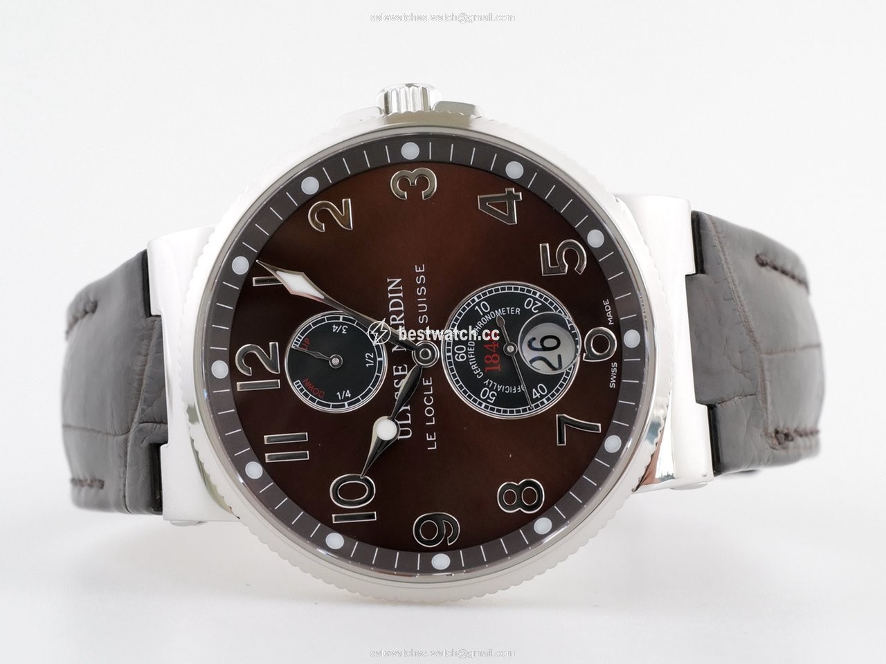 Ulysse Nardin Marine Chronometer 41mm Mens watch Unisex Automatic Steel 263-66 625 3