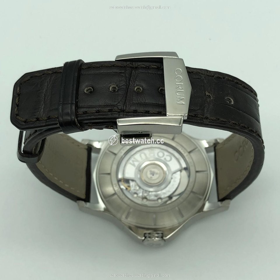 IMG_9086 Corum Admirals Cup Legend 42 Mens watch Unisex Automatic Steel 395.101.20 F371 AA12 3