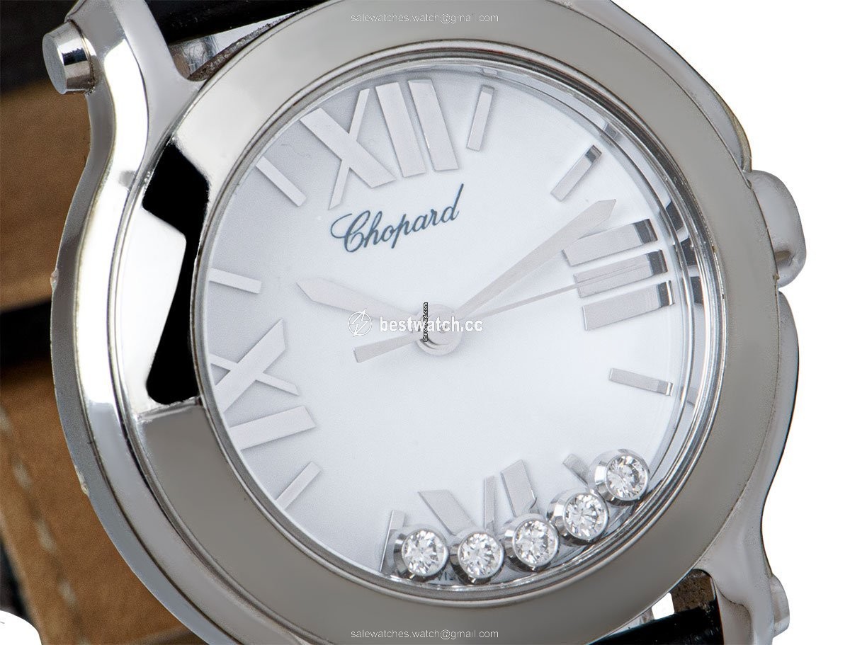 IMG_9086 Chopard Happy Sport Womens watch Quartz Steel 278509-3001 3