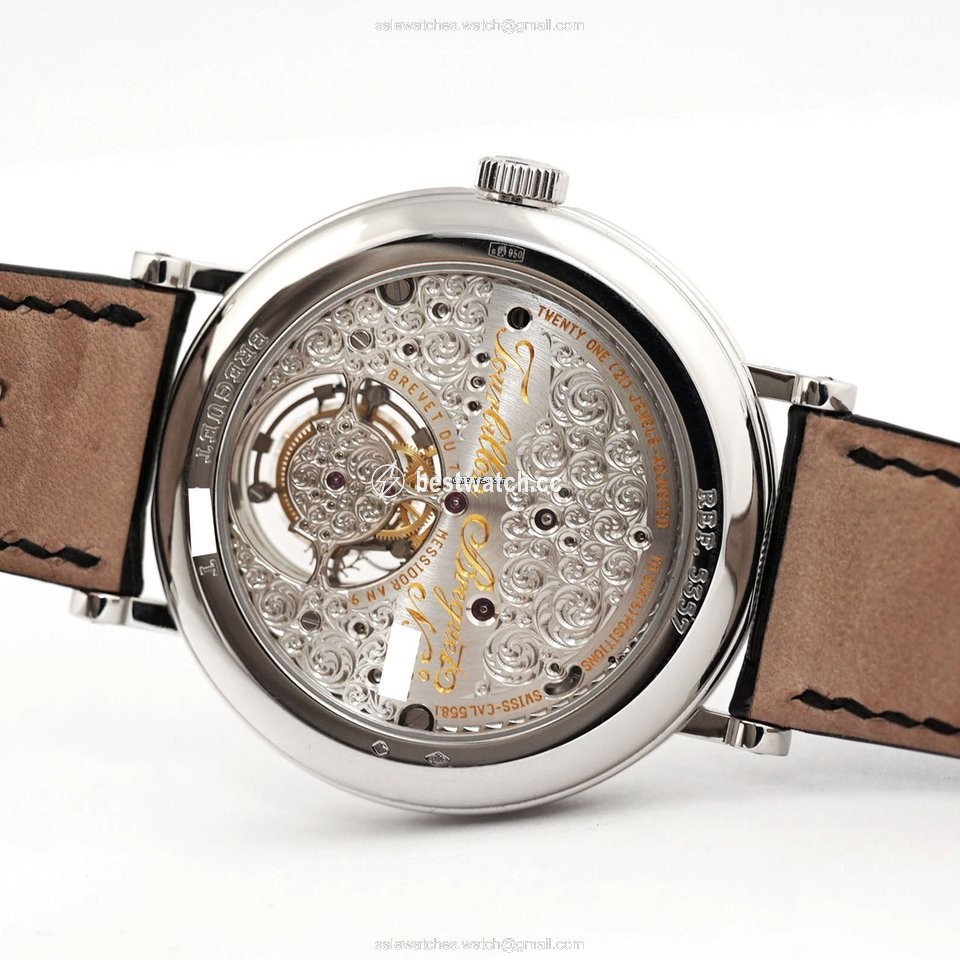 IMG_9086 Breguet Classique Complications Mens watch Unisex Manual winding Platinum 5357PT 1B 9V6 3