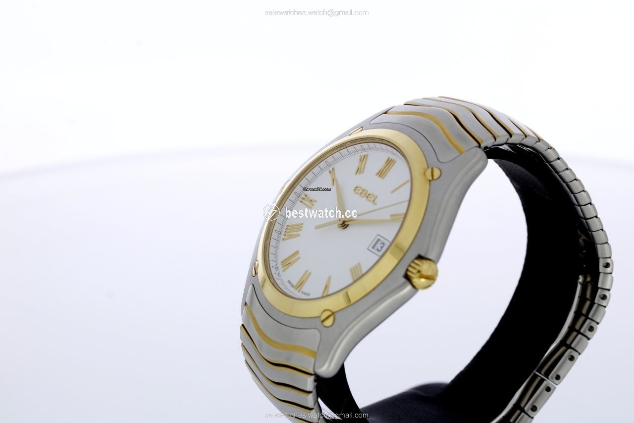 IMG_9086 Ebel Classic Mens watch Unisex Quartz Gold Steel 1255F51 0225 3