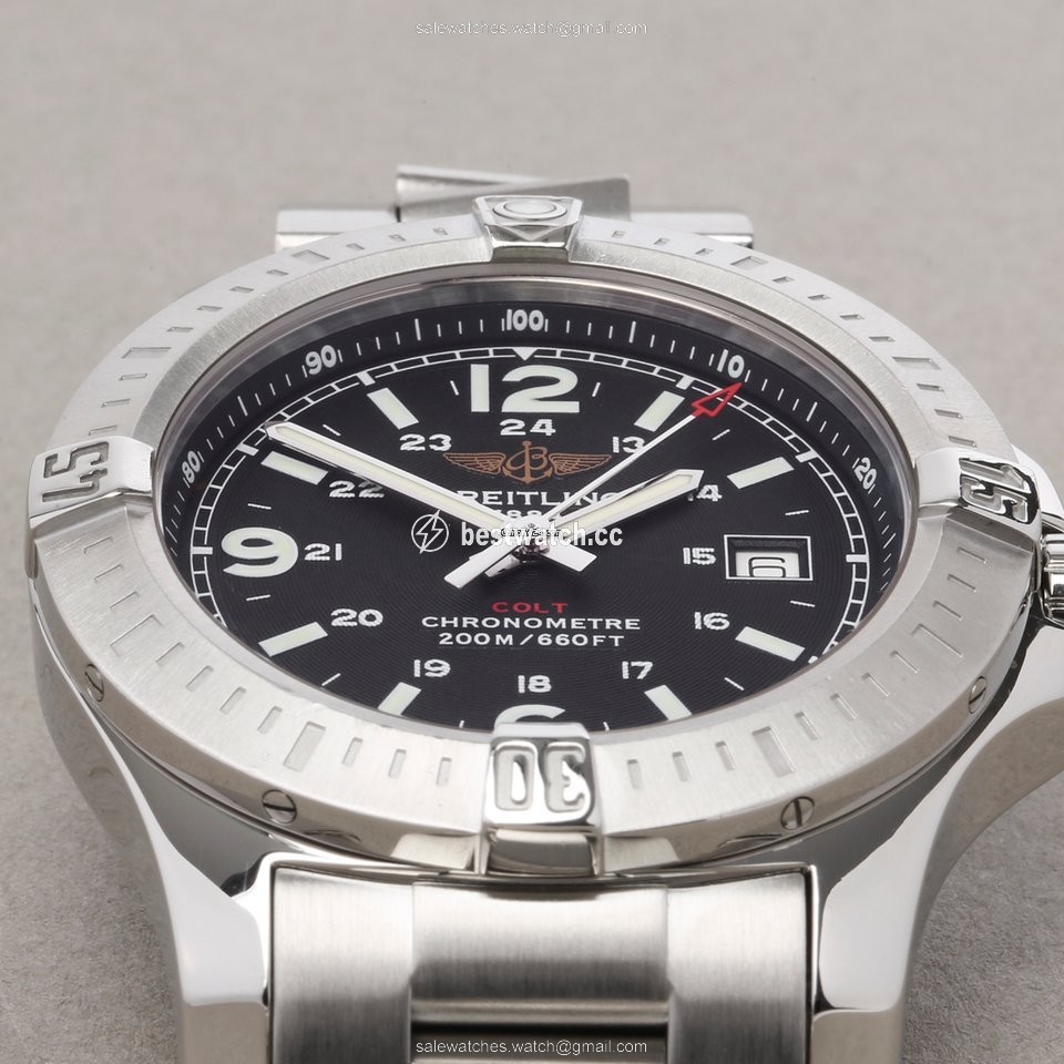 IMG_9086 Breitling Colt Mens watch Unisex Quartz Steel A74388 3
