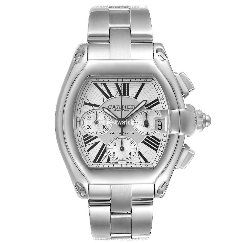 Cartier Roadster Mens watch Unisex Automatic Steel W62019X6 3