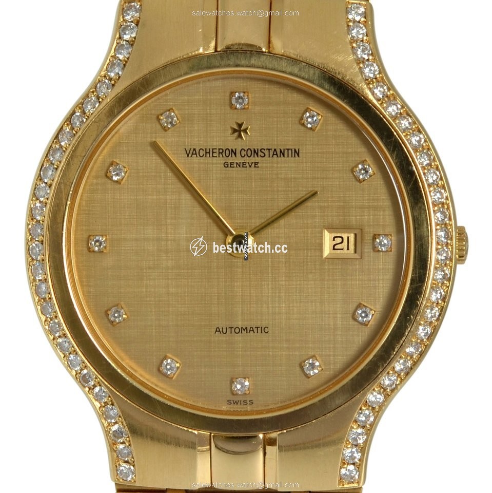 IMG_9086 Vacheron Constantin Mens watch Unisex Automatic Yellow gold 48511 968J 3