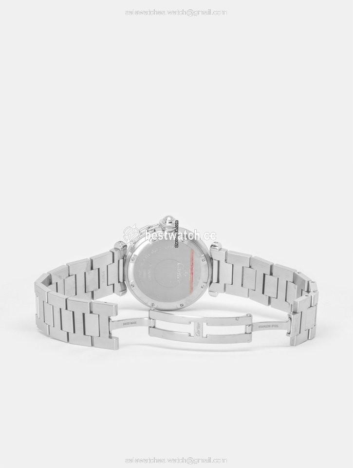 IMG_9086 Cartier Pasha C Womens watch Automatic Steel W31029M7 3
