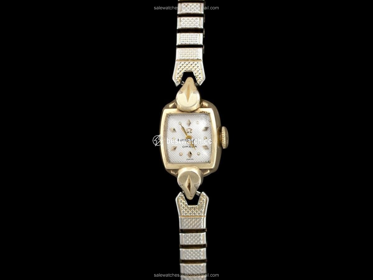 IMG_9086 Omega Womens watch Gold Steel 7383 3
