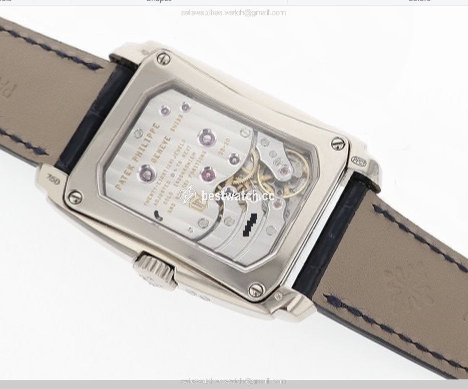 IMG_9086 Patek Philippe Gondolo Mens watch Unisex Manual winding White gold 5200G-010 3