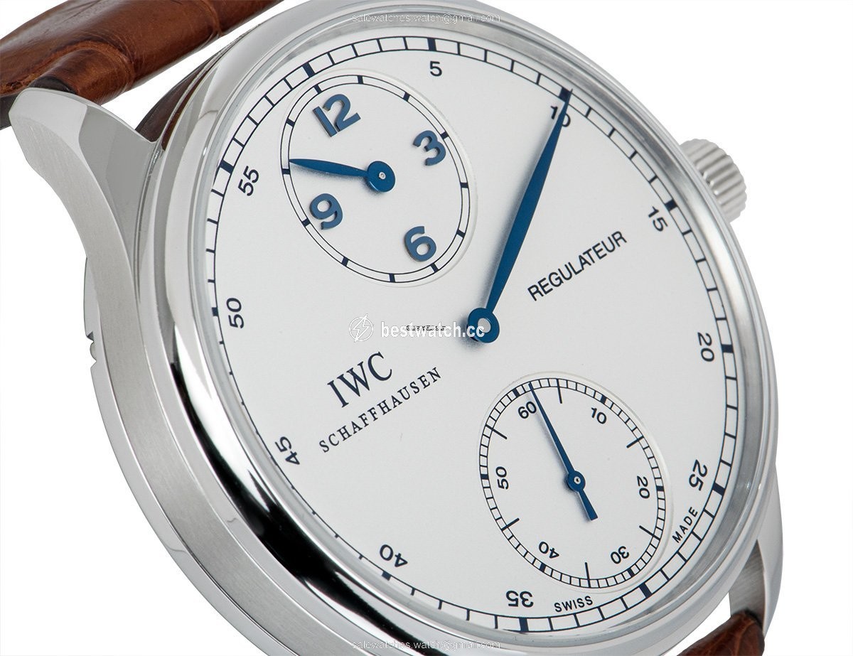 IMG_9086 IWC Portuguese Mens watch Unisex Manual winding Steel IW544401 3