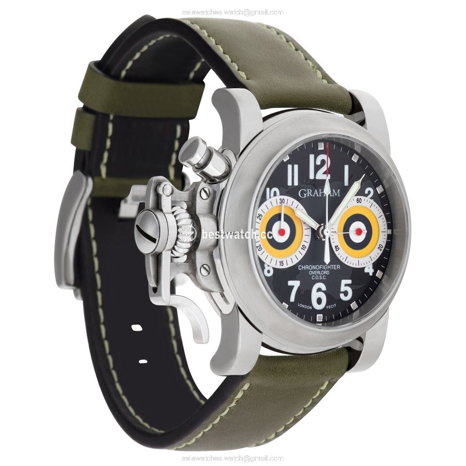 Graham Chronofighter Mens watch Unisex Automatic Steel 2OVAS.B03A.K10B 3